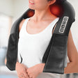 Shiatsu Neck & Back Massager with Heat &ndash; Deep Kneading Massage Pillow for Shoulders