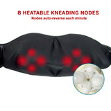 Shiatsu Neck & Back Massager with Heat &ndash; Deep Kneading Massage Pillow for Shoulders - Close-Up Angle