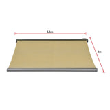 Heavy Duty Full Cassette Motorised Awning - 5.5m x 3.0m
