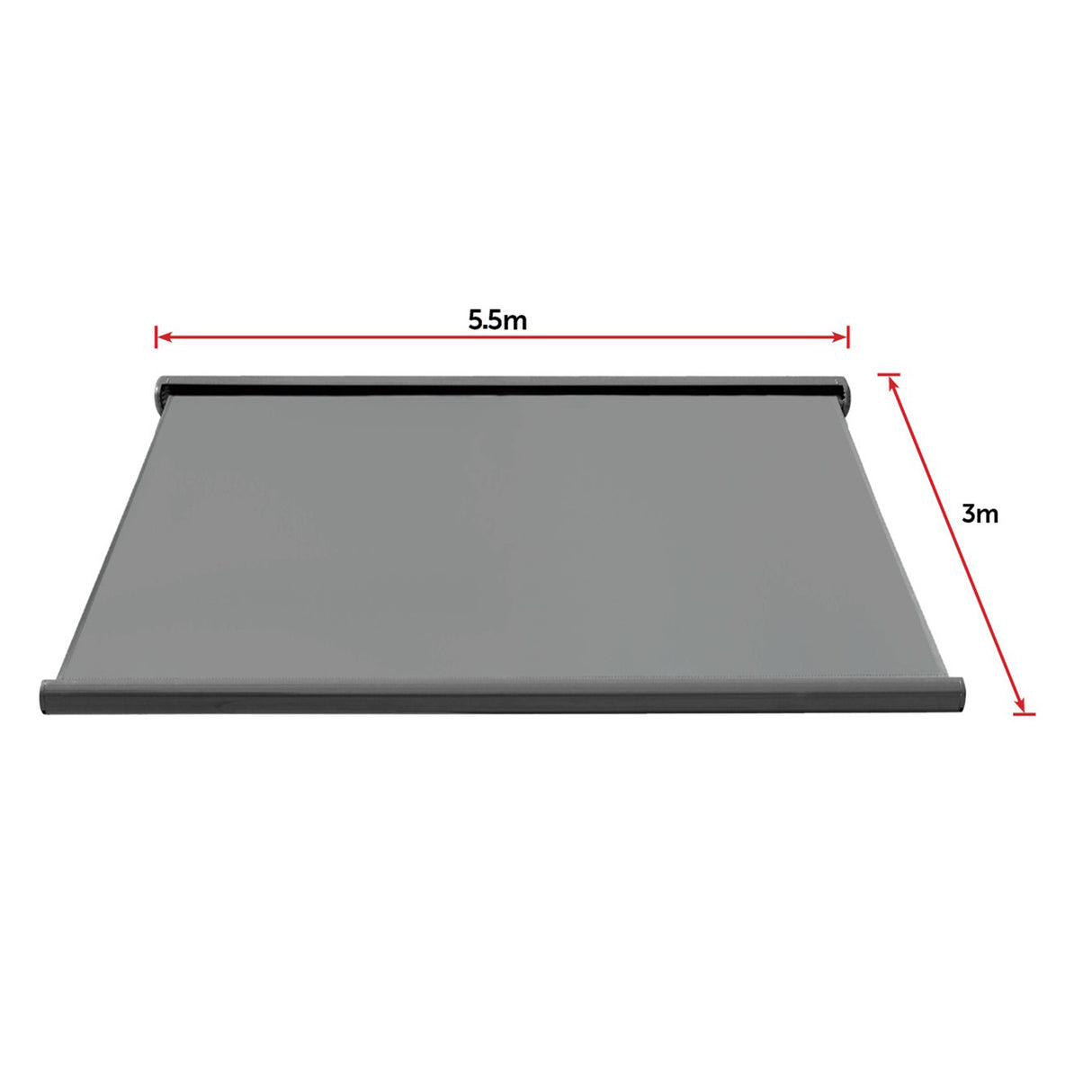 Heavy Duty Full Cassette Motorised Awning - 5.5m x 3.0m