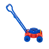 Kids Bubble Lawnmower Bubbles Machine Blower Outdoor Garden Party Toddler Toy - Top-Down View