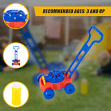 Kids Bubble Lawnmower Bubbles Machine Blower Outdoor Garden Party Toddler Toy - Extra Image