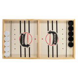 Sling Puck Table Battle Ice Hockey Board Game Toy Gift Adult Kids - Close-Up Angle