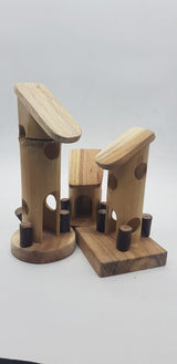 Bamboo Fairy House - Front View