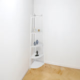 Corner Ladder Shelf Bookcase Display Storage Unit