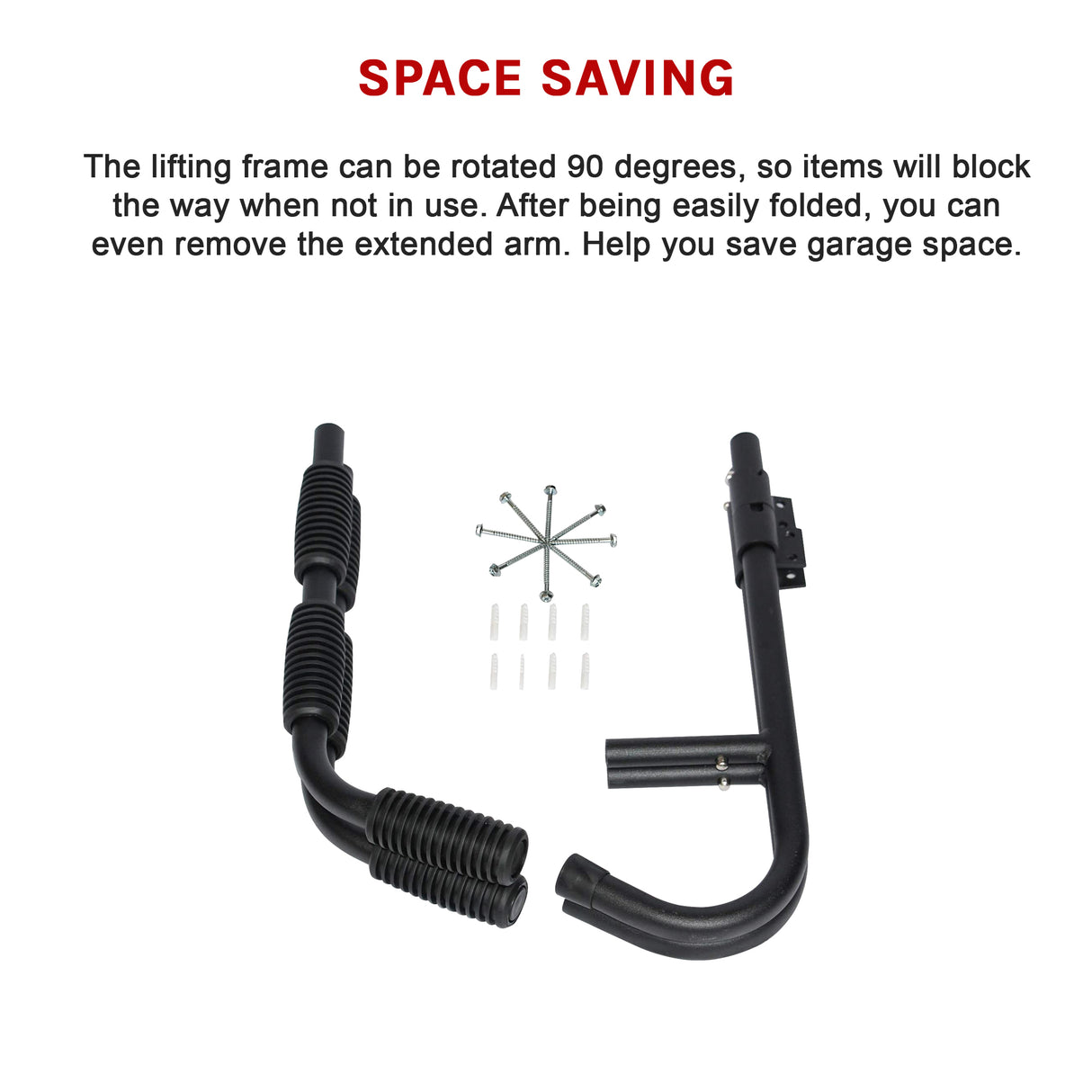 Kayak Canoe Wall-Mounted Rack Storage Brackets Swivel Sports Design