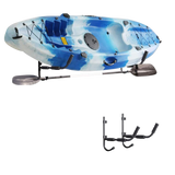Kayak Canoe Wall-Mounted Rack Storage Brackets Swivel Sports Design