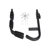 Kayak Canoe Wall-Mounted Rack Storage Brackets Swivel Sports Design - 45-Degree Angle