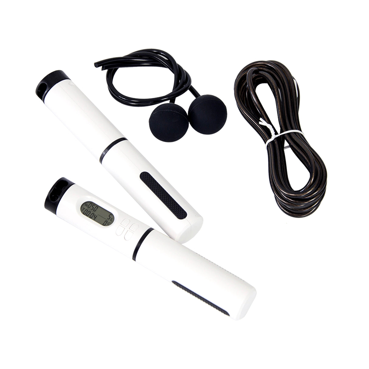 Skipping Rope Jump with Counter Smart Calorie Counting Adjustable Cable Ropeless