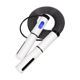 Skipping Rope Jump with Counter Smart Calorie Counting Adjustable Cable Ropeless - Top-Down View
