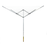 4 Arm Rotary Airer Outdoor Washing Line Clothes Dryer 50m Length