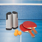 Table Tennis Game Indoor Portable Travel Ping Pong Ball Set Extendable