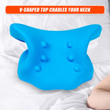 Neck Traction Pillow Rest Cloud Support Neck Stretcher - 45-Degree Angle