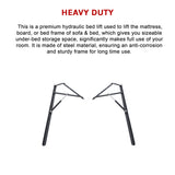 60" Bed Lift Hydraulic Mechanisms Kits For Space Saving Bed or Sofa Bed