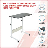 Wood Computer Desk PC Laptop Table Workstation Office Study Home Furniture