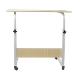 Wood Computer Desk PC Laptop Table Workstation Office Study Home Furniture - Close-Up Angle
