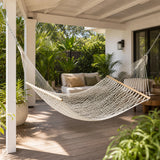 4m Traditional Cotton Rope Hammock with Hanging Hardware