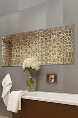 Shower Niche - 350 x 1000 x 92mm Prefabricated Wall Bathroom Renovation - Top-Down View