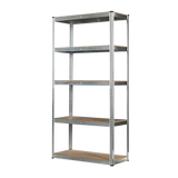 1.8M Warehouse Shelving Racking Steel Pallet Garage Shelves Metal Storage Rack - Side View