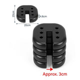 4pcs Outdoor Canopy Tent Leg Weights Anchor Stand Heavy Duty Gazebo Discs Base - Extra Image