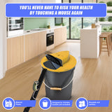 2x Flip N Slide Bucket Lid Mouse Rat Trap Automatic Mice Trap With Ladder Reusable