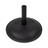 20kg Patio Sun Umbrella Base Durable Parasol Garden Stand Cement Round - Side View