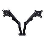 Dual Screen Gas-strut Monitor Stand Mount Desktop Bracket for LED/LC