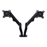 Dual Screen Gas-strut Monitor Stand Mount Desktop Bracket for LED/LC - Top-Down View