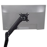Dual Screen Gas-strut Monitor Stand Mount Desktop Bracket for LED/LC - Rear View