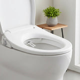 Non Electric Bidet Toilet Seat W/ Cover Bathroom Spray Water Wash