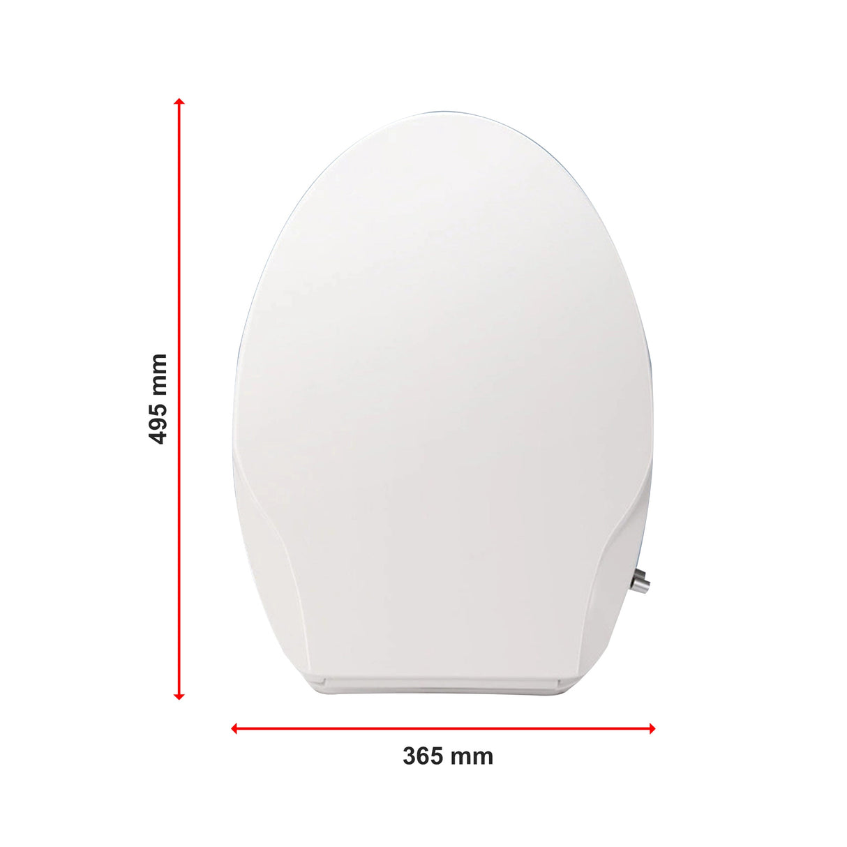 Non Electric Bidet Toilet Seat W/ Cover Bathroom Spray Water Wash