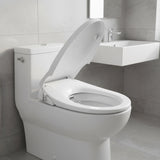 Non Electric Bidet Toilet Seat W/ Cover Bathroom Spray Water Wash - Front View