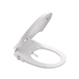 Non Electric Bidet Toilet Seat W/ Cover Bathroom Spray Water Wash - Rear View