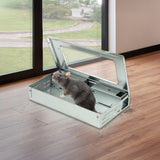 5x Humane Reusable Mice Trap Safe Live Catch Metal Mouse Catcher