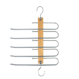 Pants Clothes Coat Hanger Non-slip Magic Space Saver Closet Organizer Rack