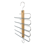 Pants Clothes Coat Hanger Non-slip Magic Space Saver Closet Organizer Rack
