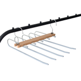 Pants Clothes Coat Hanger Non-slip Magic Space Saver Closet Organizer Rack - 45-Degree Angle