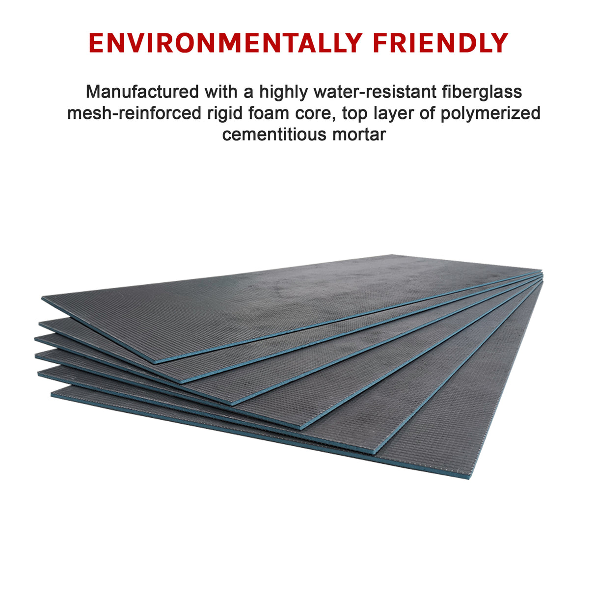 Tile Backer Insulation Board 6MM: 1200mm x 600mm - Box of 6