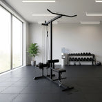 Lat PullDown Low Row Fitness Machine