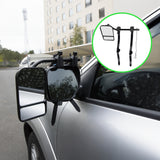 2x Towing Mirrors Pair Clip on Multi Fit Clamp On Towing Caravan 4X4 Trailer - Extra Image
