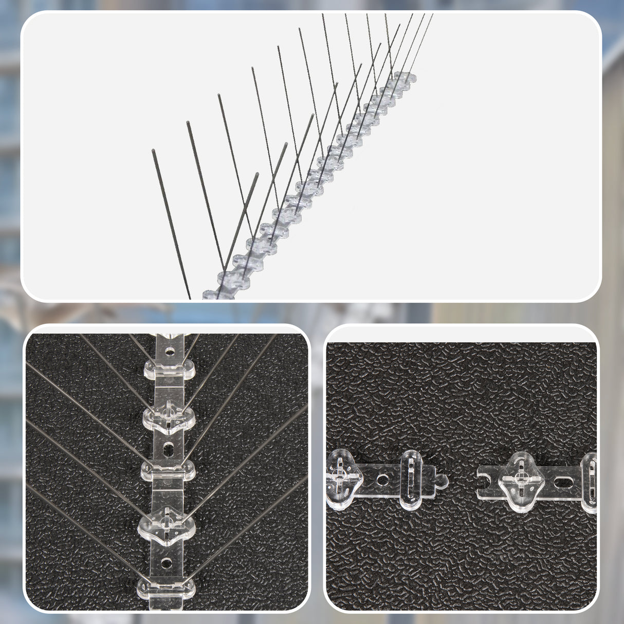 20x 50cm Bird Spike S304 wire Spikes Eaves Pigeon Gull Starling 10M