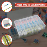 250PCS Waterproof Solder Seal Sleeve Heat Shrink Butt Wire Connectors Terminals - Low Angle
