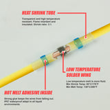 250PCS Waterproof Solder Seal Sleeve Heat Shrink Butt Wire Connectors Terminals - Extra Image