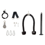 Pulley System Cable Attachment Pull Down Machine DIY Home Gym Workout Kit