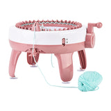 DIY Knitting Machine Smart Weaving Knit Rotating Kids Toy Scarf Sock Hat Gift
