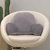Reading Pillow Back Rest Lumbar Support Arm Seat Cushion Lounger - Top-Down View