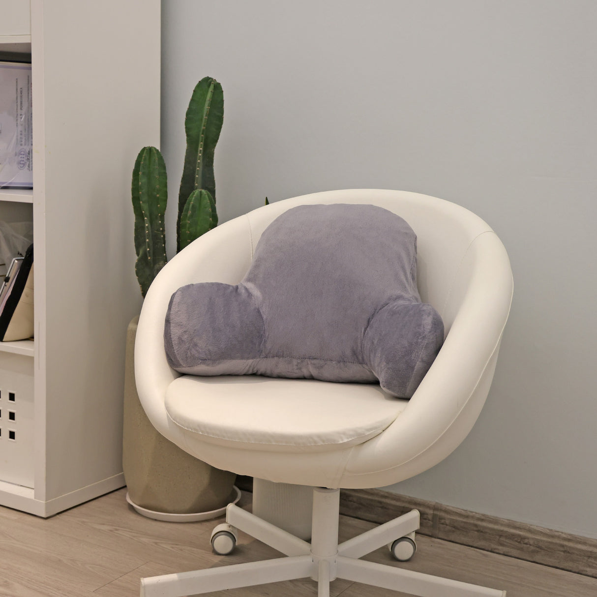 Reading Pillow Back Rest Lumbar Support Arm Seat Cushion Lounger