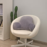 Reading Pillow Back Rest Lumbar Support Arm Seat Cushion Lounger - Rear View