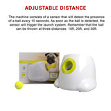Dog Ball Launcher Thrower Automatic Tennis Fetch Throwing Machine 3 Balls - Extra Image