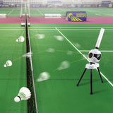 Badminton Robot Automatic Launcher Ball Machine - Front View